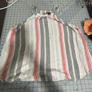 Torrid Multicolor Striped Tank Top